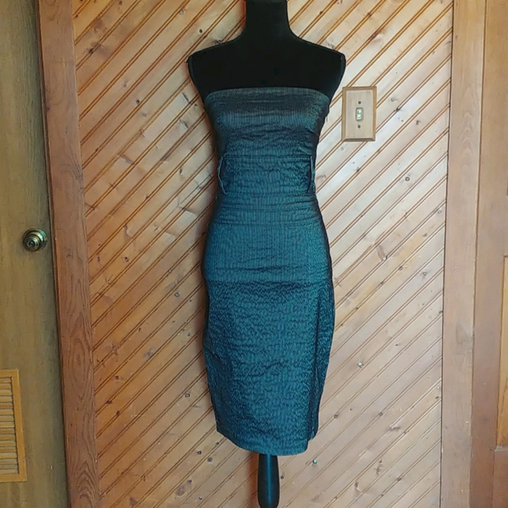 Forever 21 Strapless Midi Dress